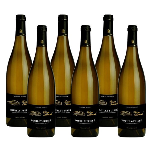 Case of 6 Domaine P Charmond Pouilly-Fuisse 75cl White Wine